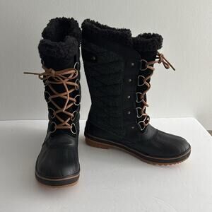 Sorel Women's Tofino II Faux Shearling Lined Waterproof Winter Boots Snow Size 8